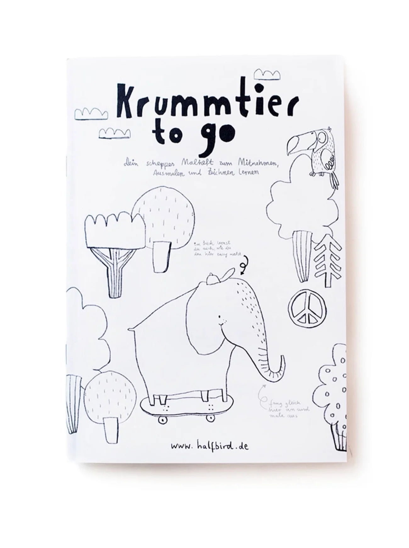 Ausmalbuch - Krummtier to go
