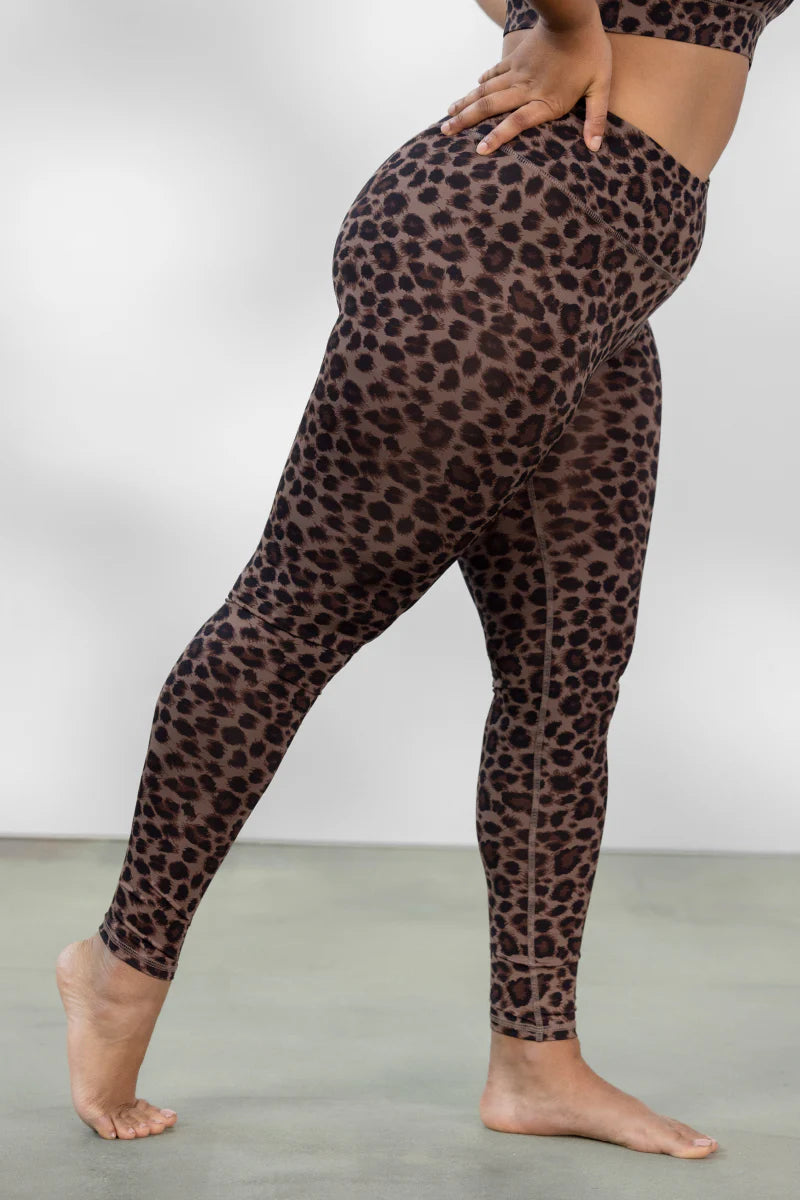 Hey Honey Yoga - Leggings Leo Cocoa