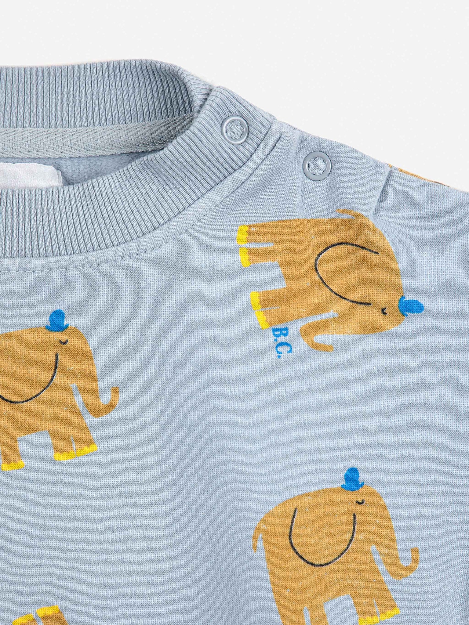 Bobo Choses Baby - Sweatshirt - viele Elefanten