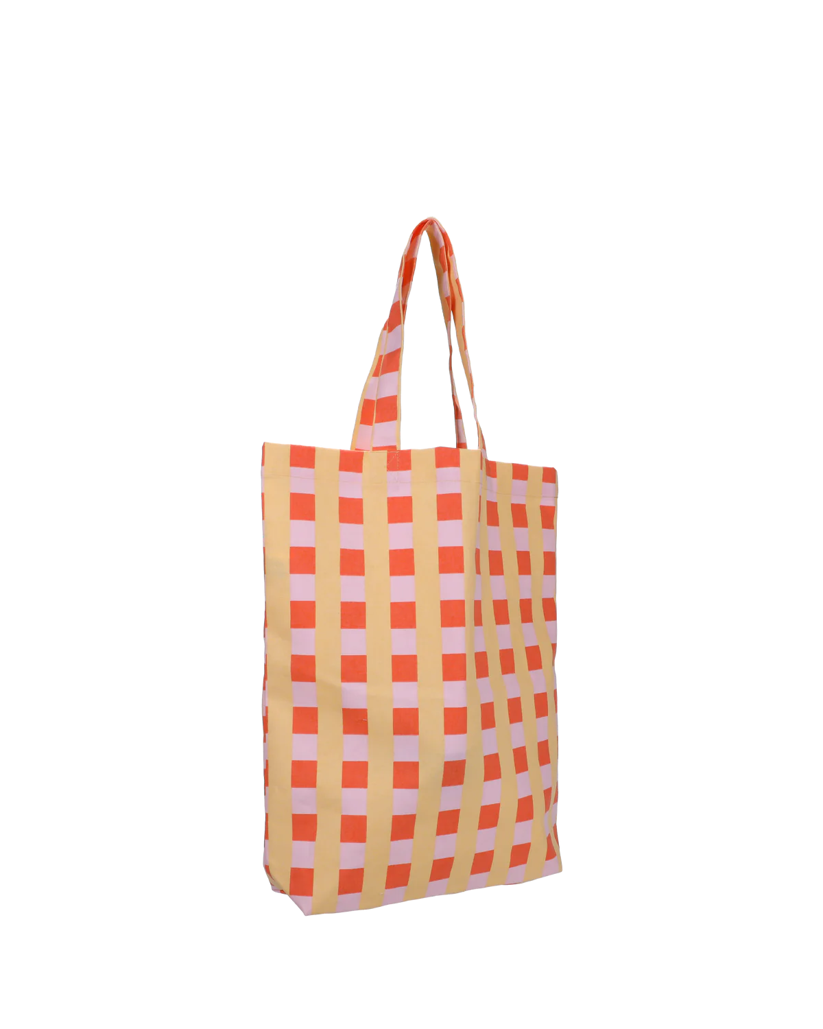 Baumwollbeutel - Fuchsia & Blutorange