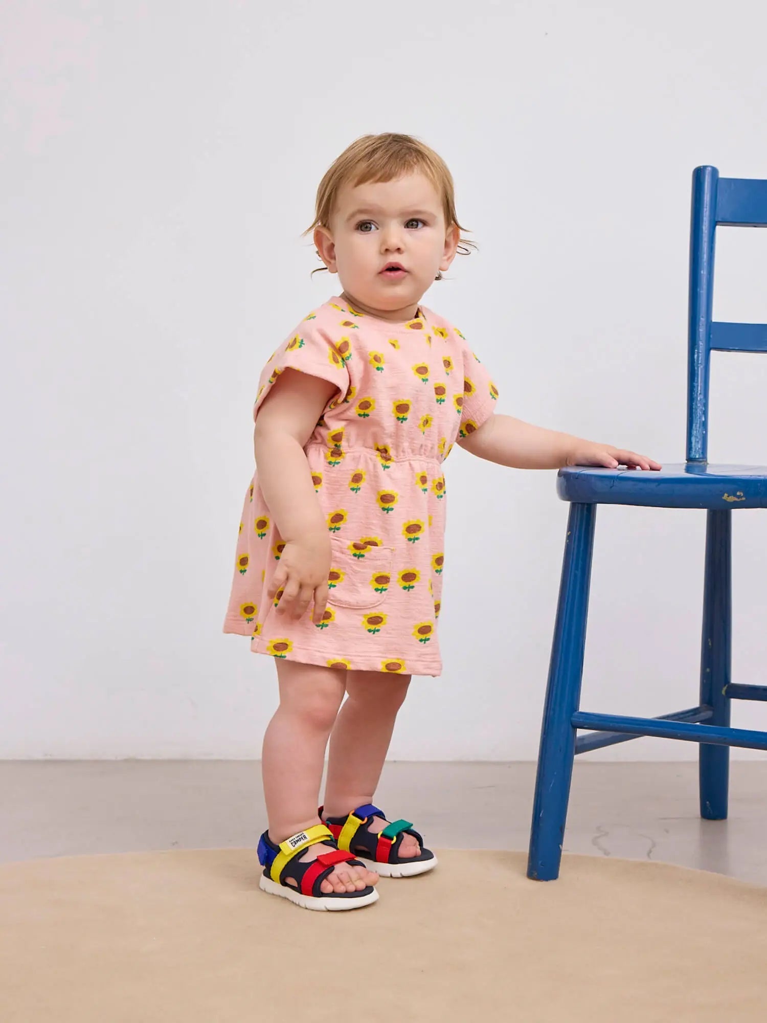 Bobo Choses Baby - Sunflower all over dress