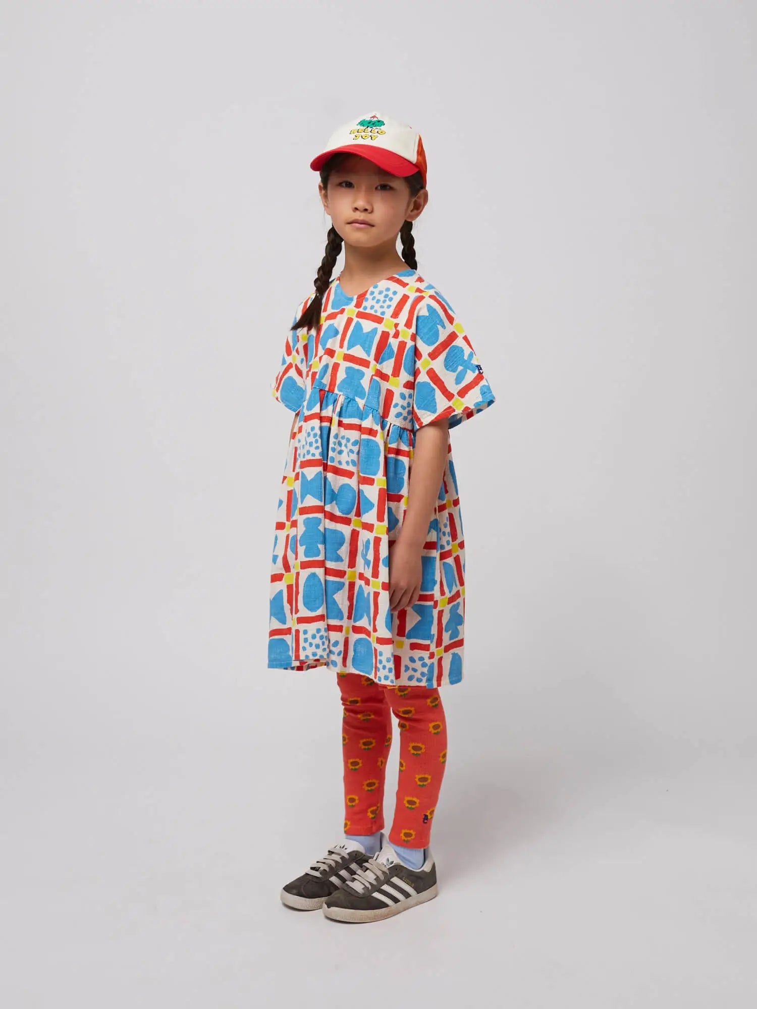 Bobo Choses - Gemetric Game all over woven dress