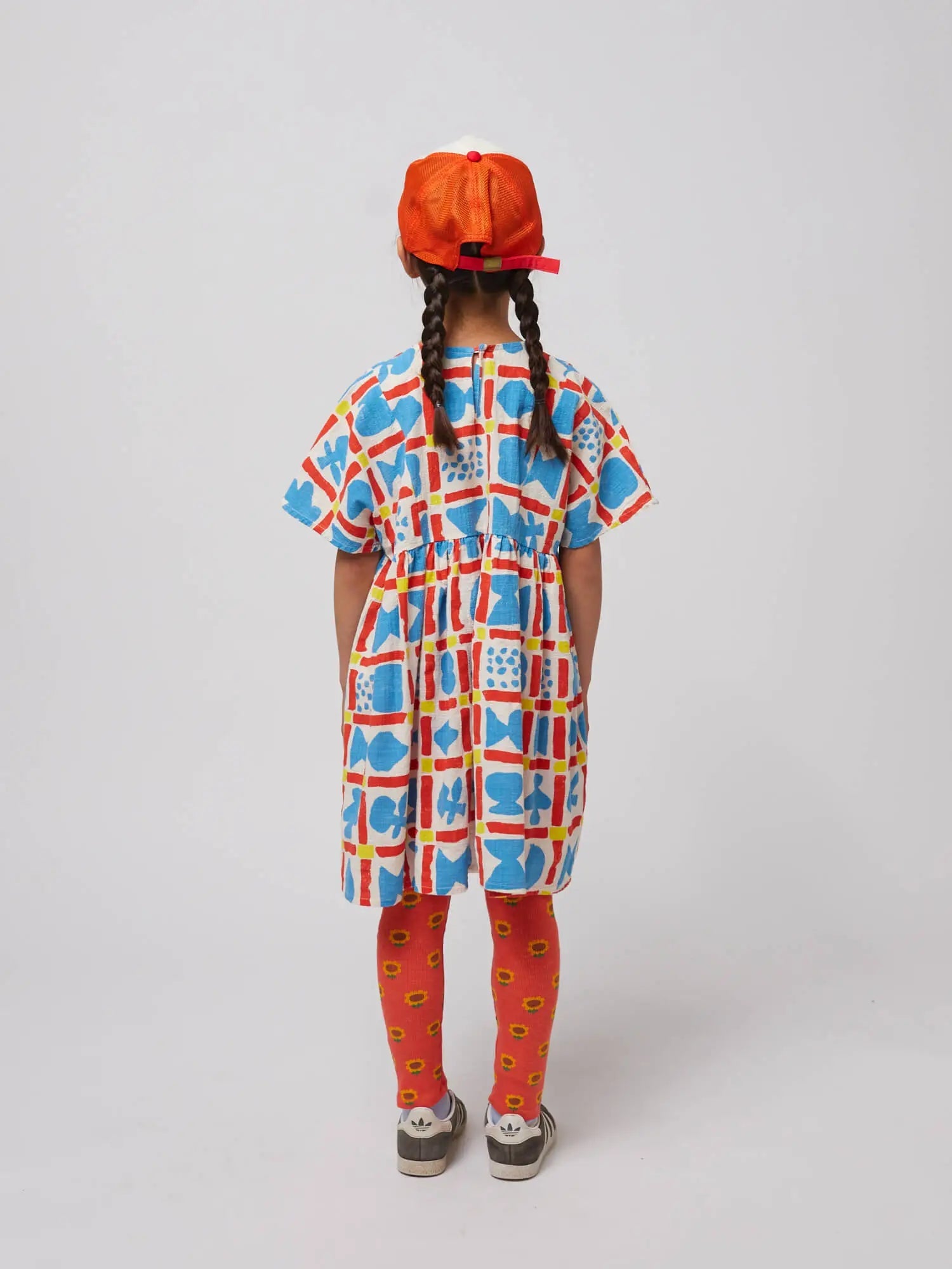 Bobo Choses - Gemetric Game all over woven dress