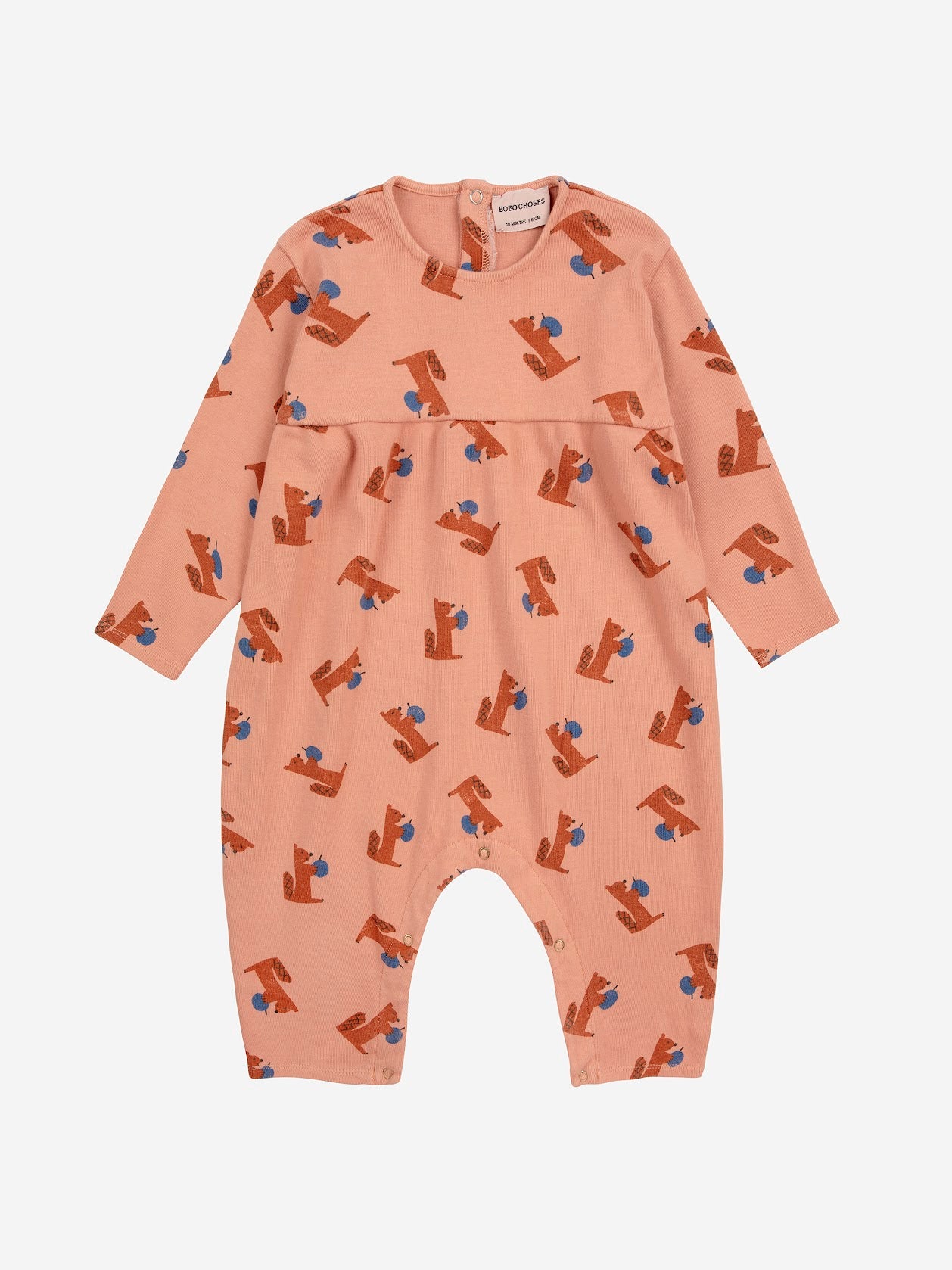 Bobo Choses Baby - Hungry squirrel all over overall