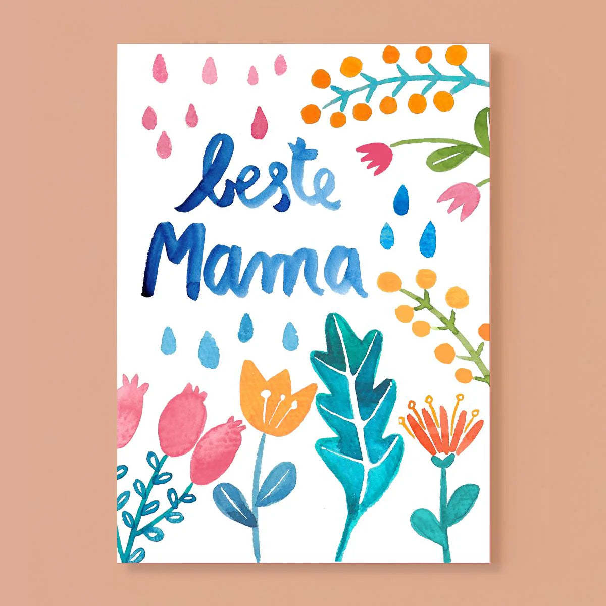 Postkarte - beste Mama