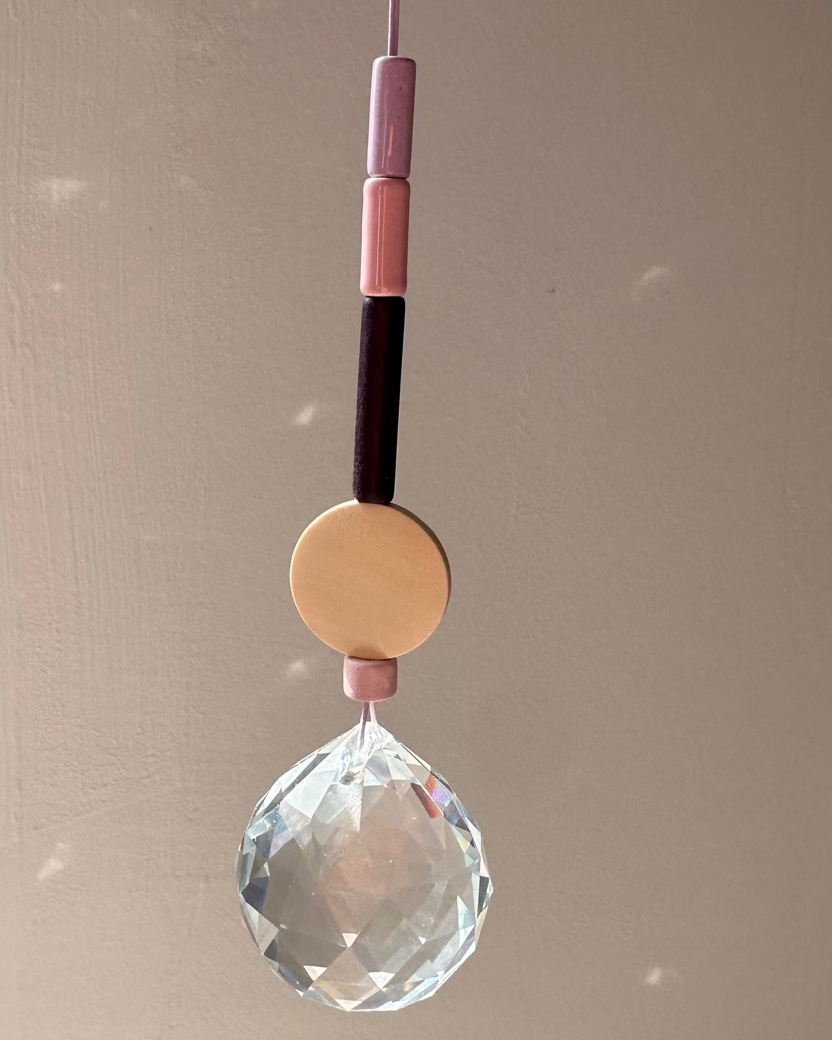 Suncatcher meerwärts - aubergine