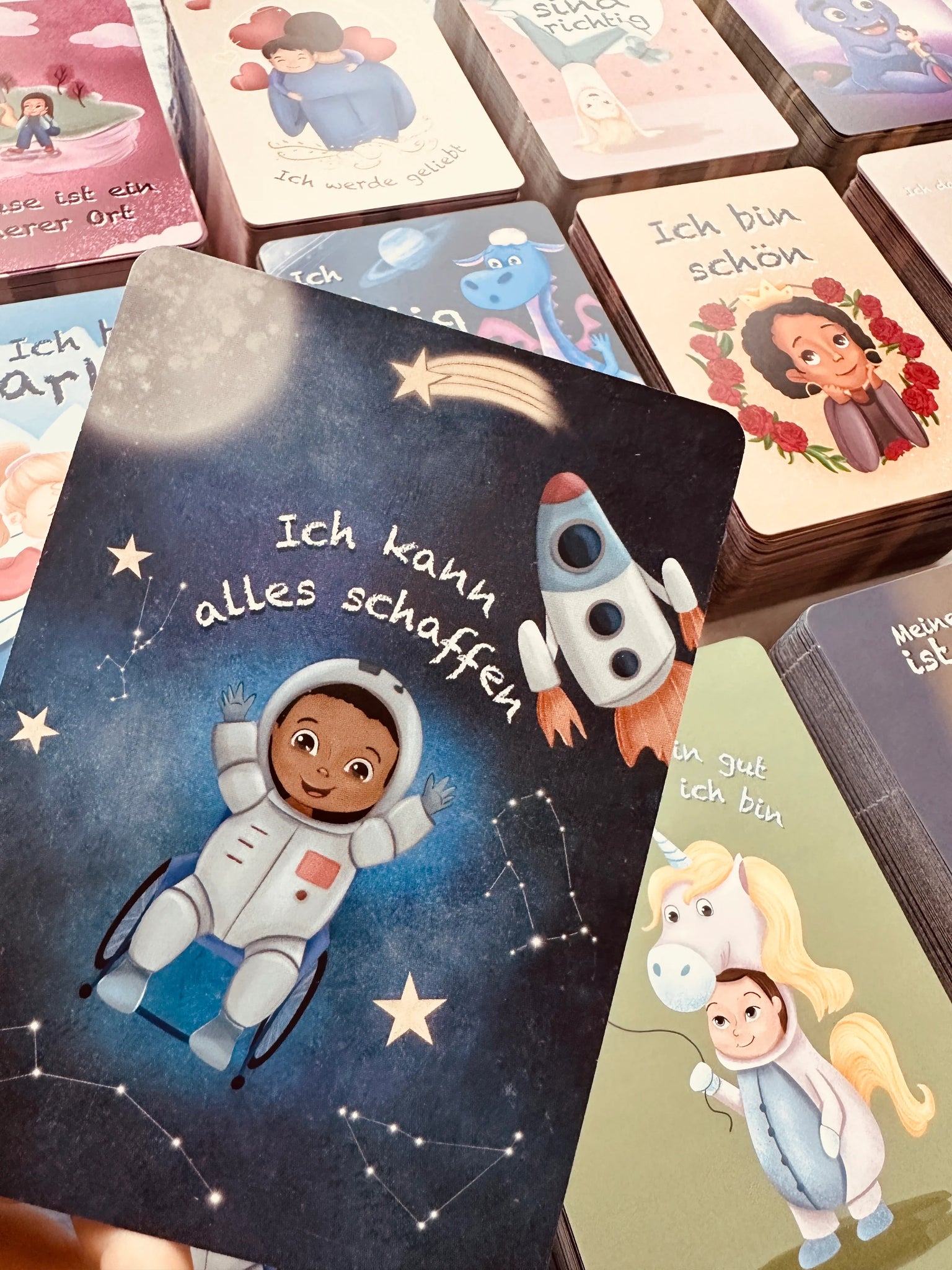 Karten für eine starke Kindheit - Gefühle, Grenzen setzen und Affirmationen