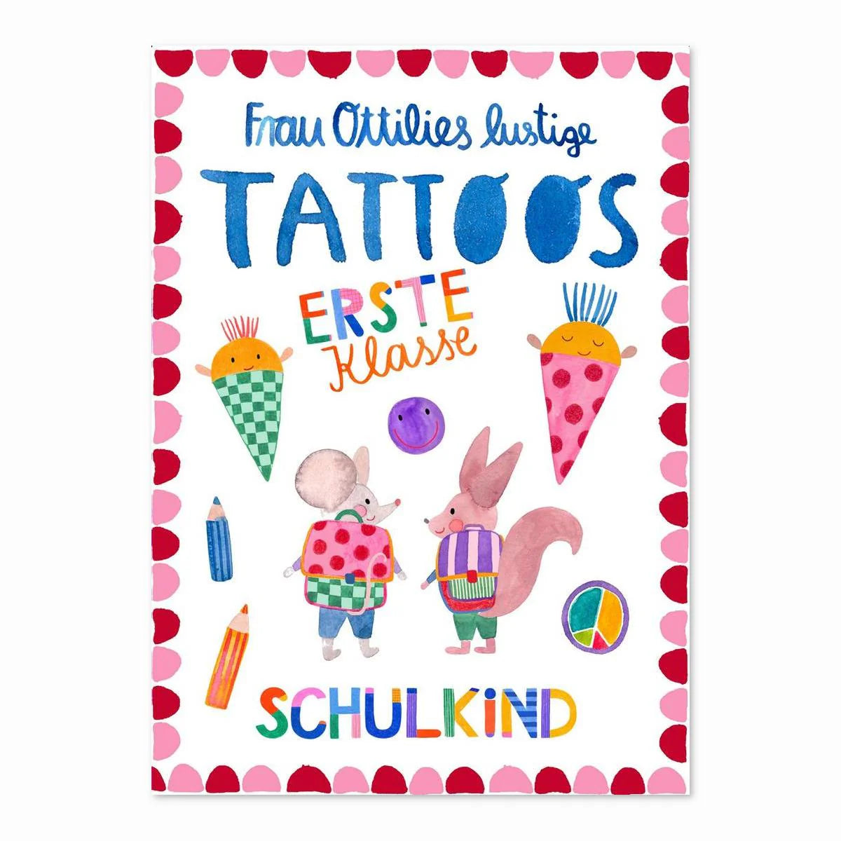 Frau Ottilie Tattoos - "Schulkind"