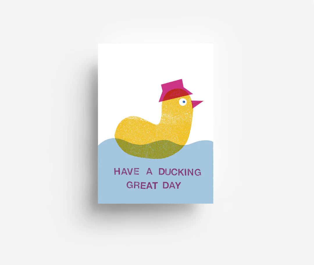 Postkarte - Have a great ducking day