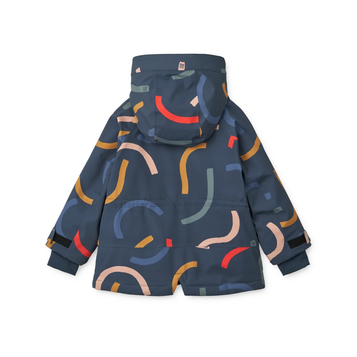 Kalle Winterjacke - graphic swirls