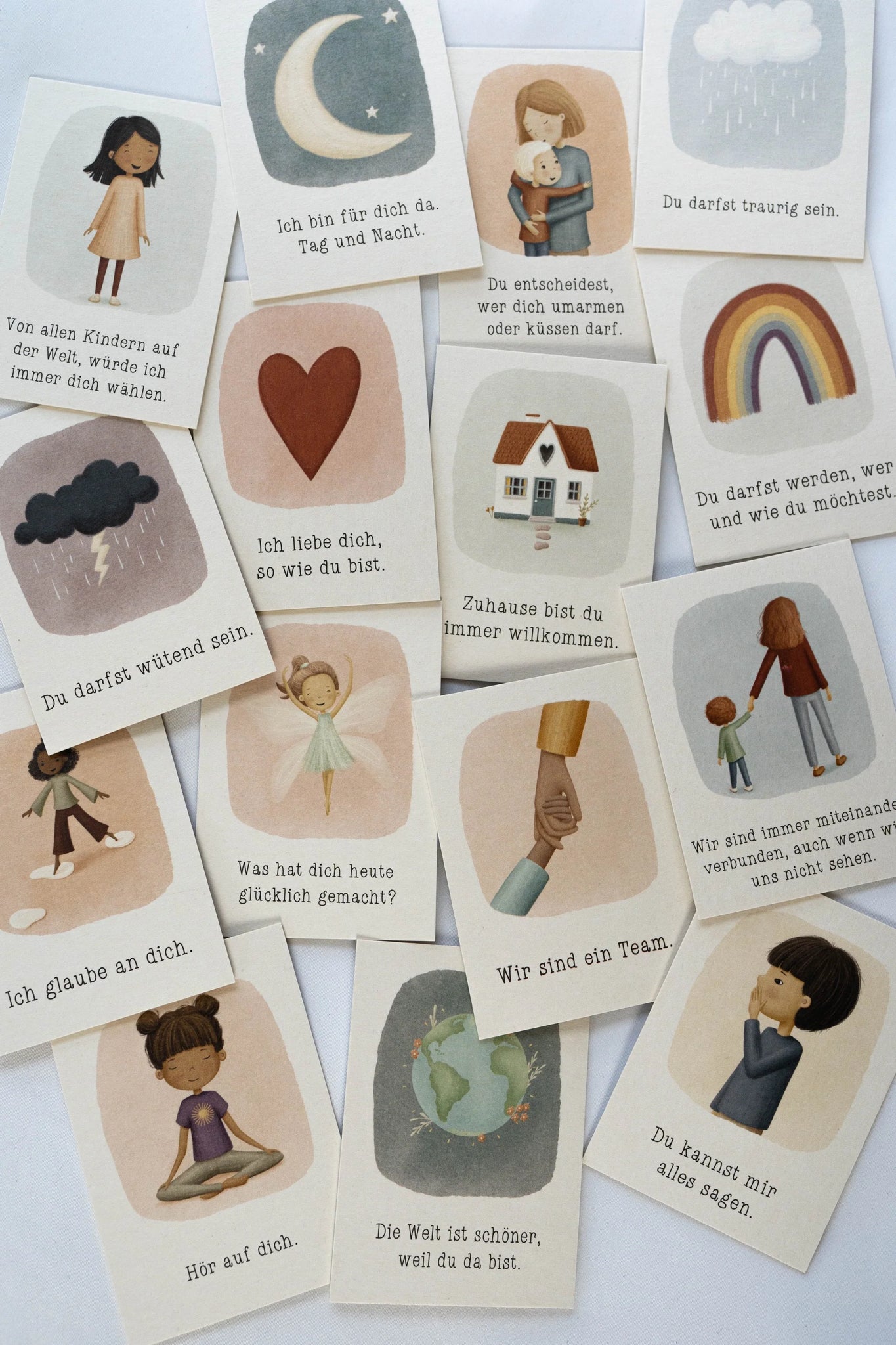 Kartenset Affirmationen - Worte für eine glückliche Kindheit