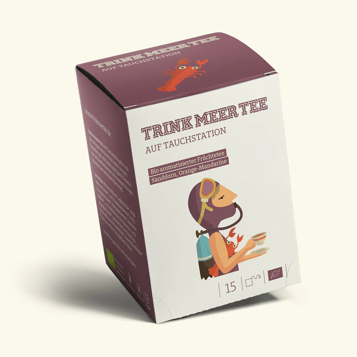 Trink Meer Tee - Aromatisierter Früchtetee auf Tauchstation