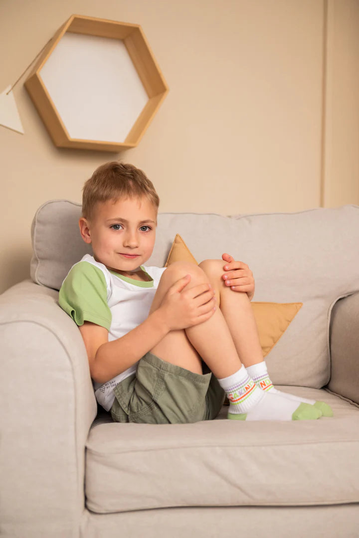 MY DAY MY DREAM - Kigakind Socken grün