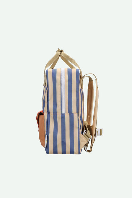 Sticky Lemon - Rucksack medium bluewhale + sandy yellow