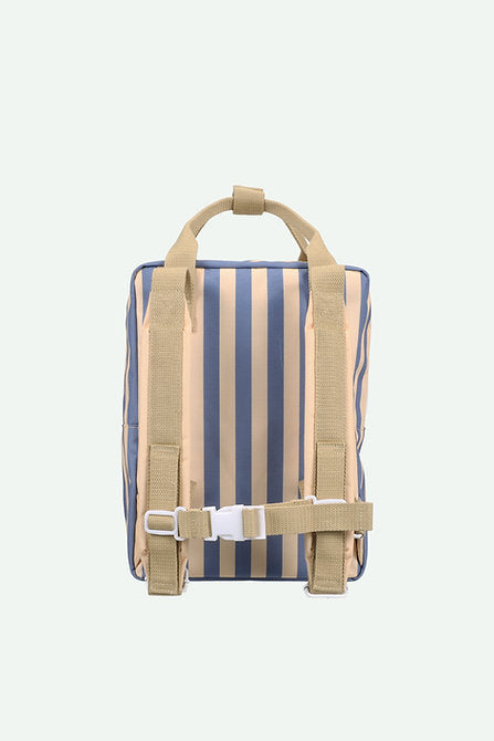 Sticky Lemon - Rucksack medium bluewhale + sandy yellow