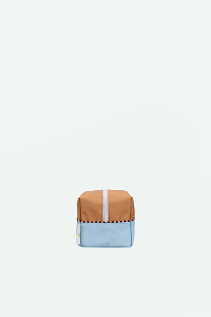 Sticky Lemon Toiletry Bag - jane beige + zissou blue