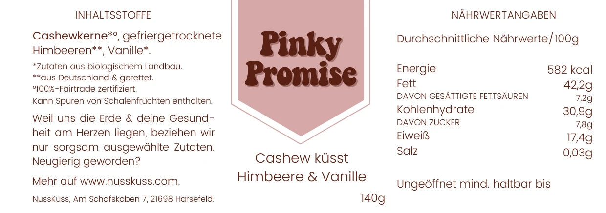 Nussbutter - Pinky Promise