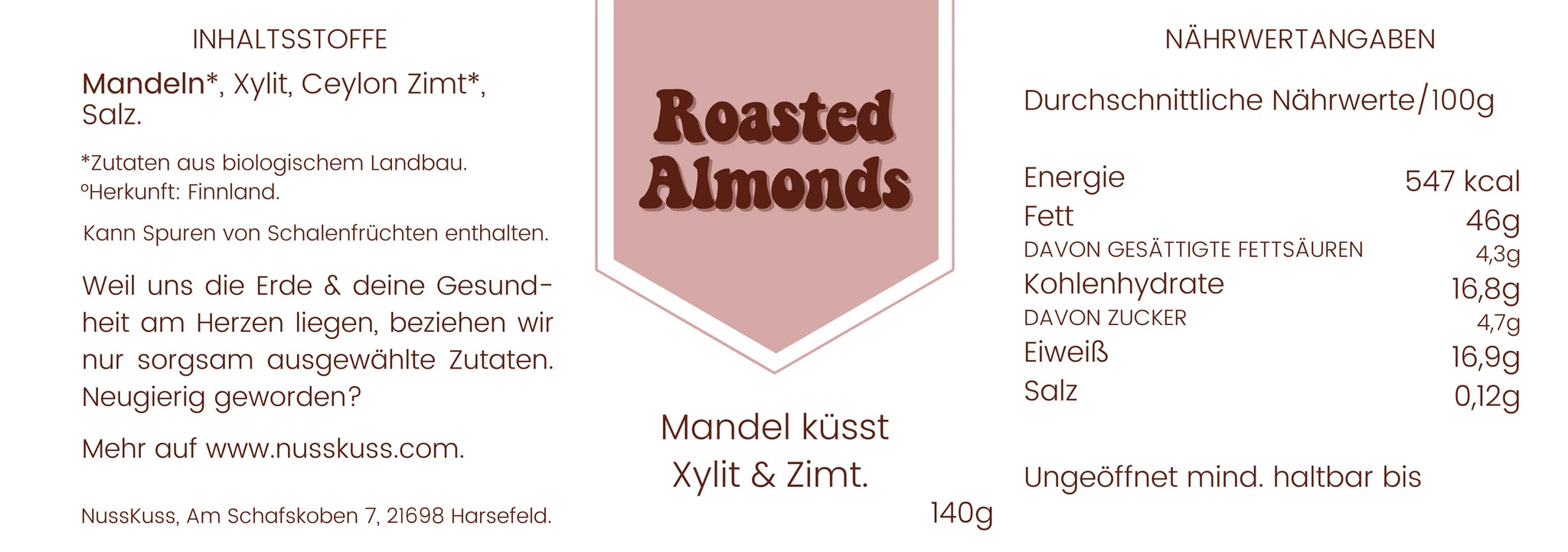 Nussbutter - Roasted Almonds