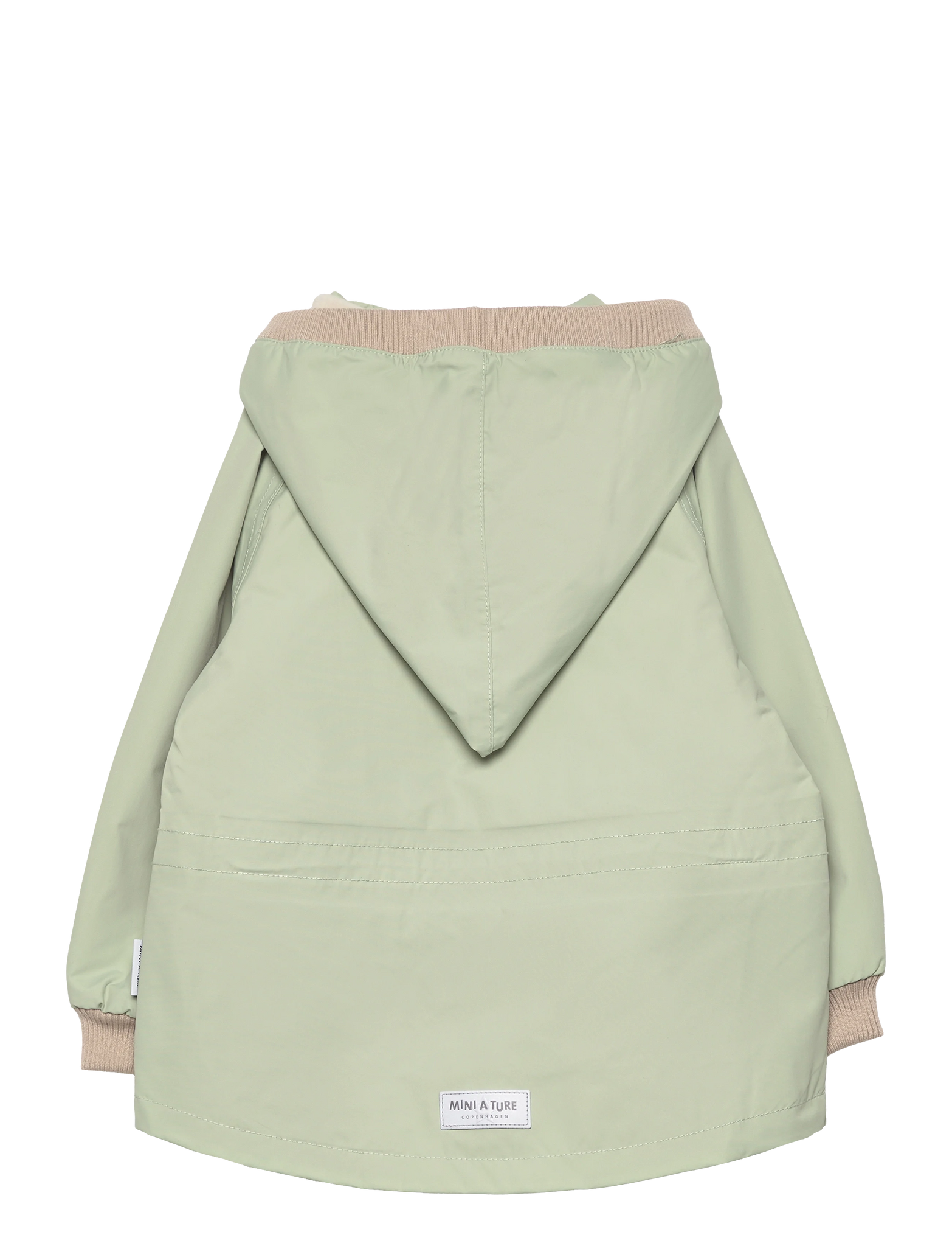 Mini a Ture - MATWAI fleece lined spring jacket. GRS dusty light green