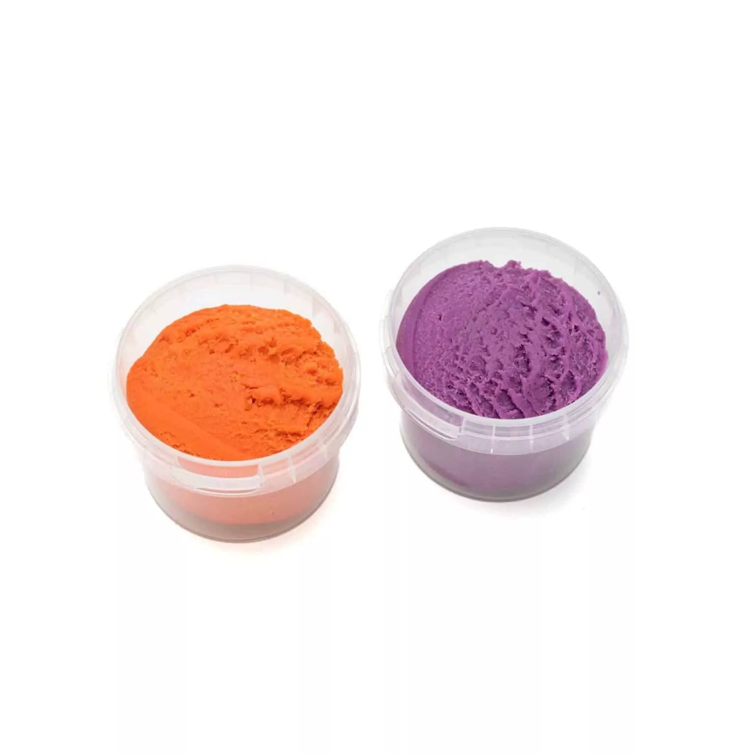 Neogrün Bio Easy Knete vegan 2er Set - Suri "orange/violett"