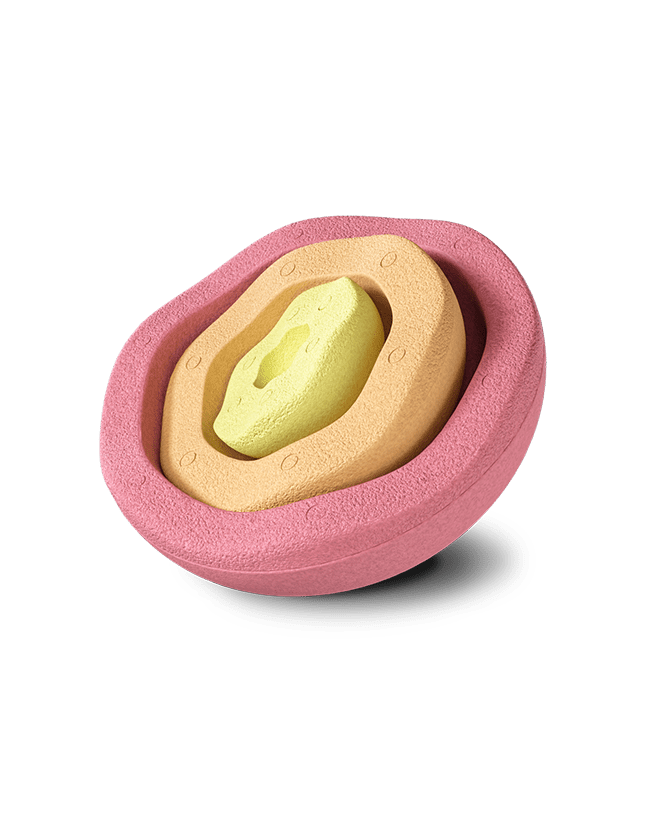 Stapelstein - Inside warm pastel